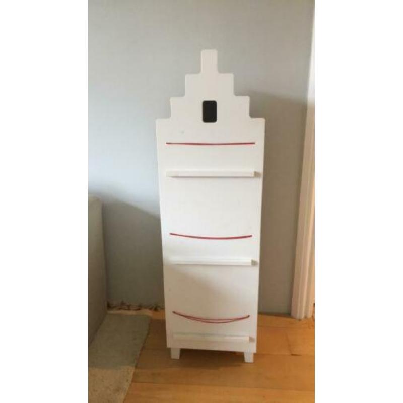 Grachtenpand kast