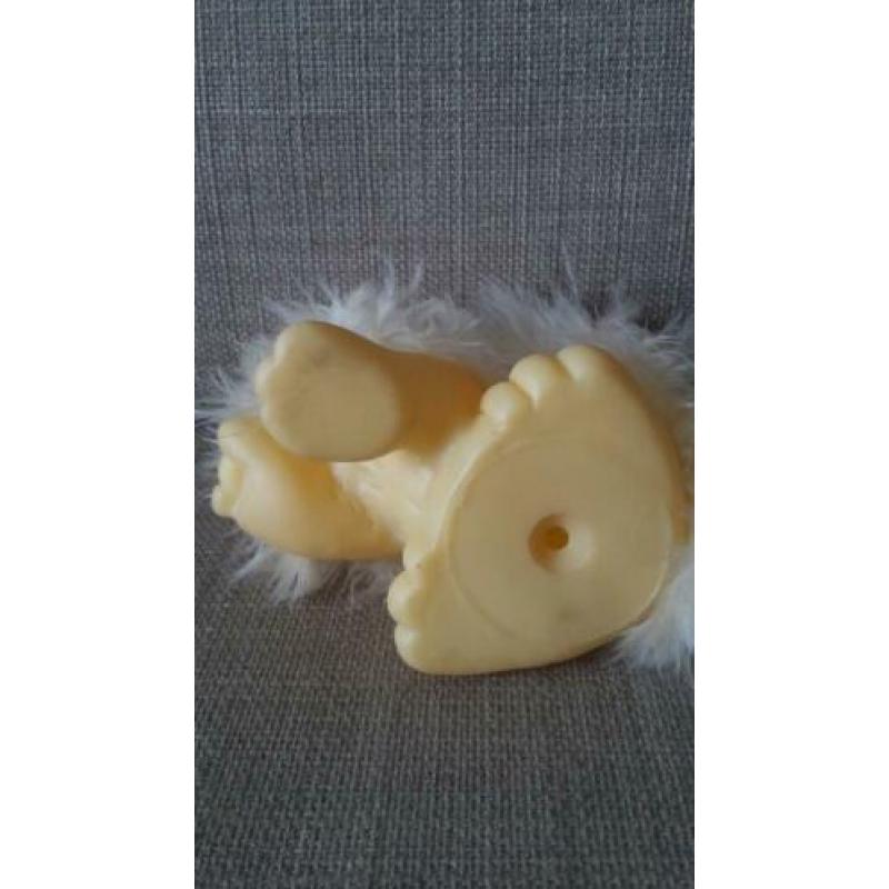 vintage speelgoed hondje pluisstaartje fluffy dogs jaren 80