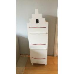 Grachtenpand kast