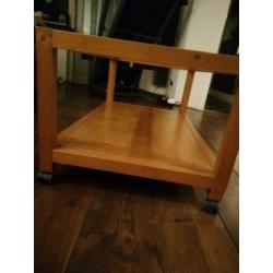 Lundia. Coffee (W56, L91, H44) and 2 side tables W&L41, H44