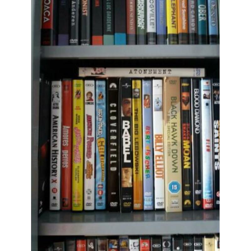 DVD kast vol met films !!