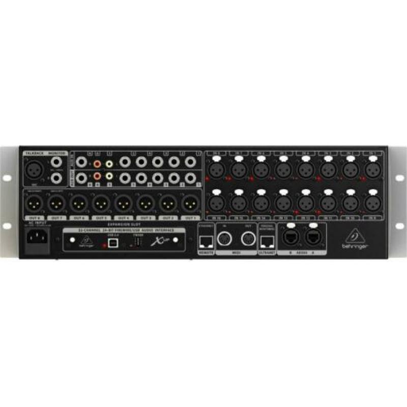 Behringer X32 Rack + SD16 Stagebox + 10u rack case (ZGAN)