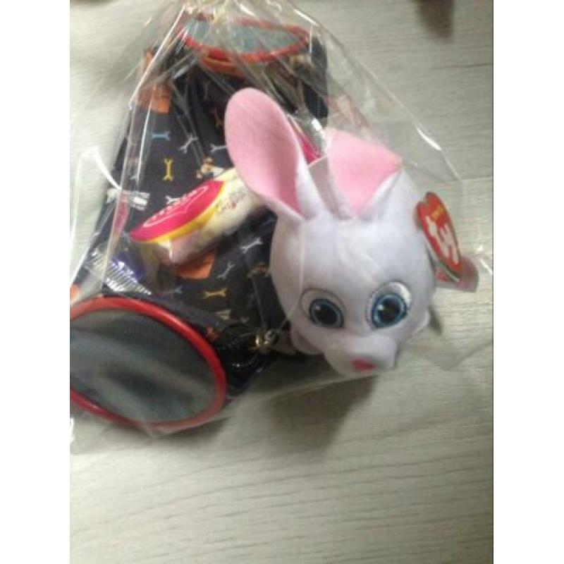Traktatie laatste 10x pets ty beany*etui+snoepje 12,50