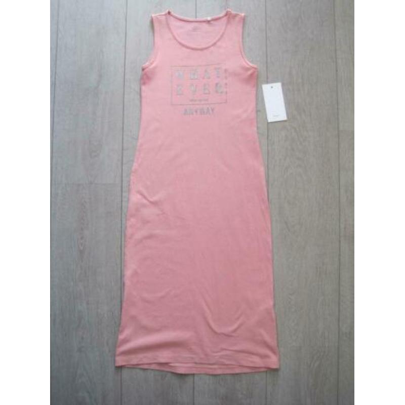 NAME IT Zomerse lange maxi jurk, mt 128 roze