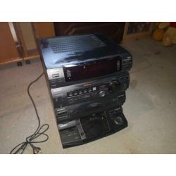Sony XB8AV stereo toren + Sony SS-XB8AV speakers
