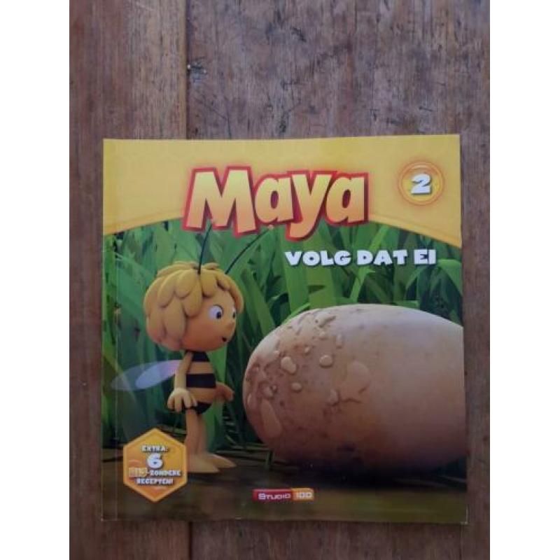 Maya de Bij leesboekjes met recepten