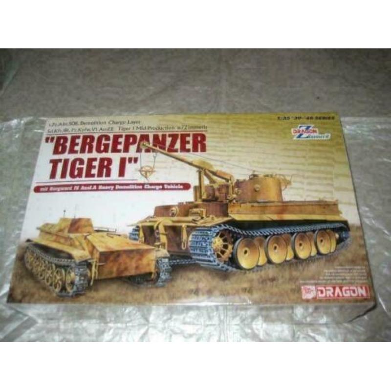 D-187,dragon 1-35,nr,6865,zimmerit,bergepanzer tiger 1+borgw