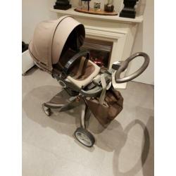 Stokke reiswieg/buggy met luiertas