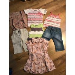 Leuk pakketje meisjes kleding maat 92
