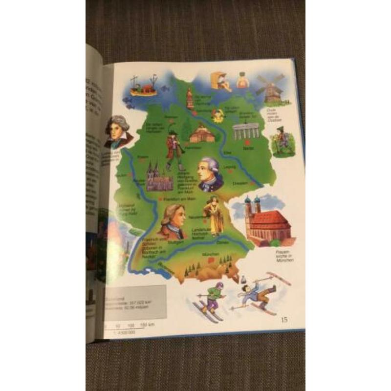 De grote Europa-atlas voor kinderen voor kinderen vanaf 7 jr