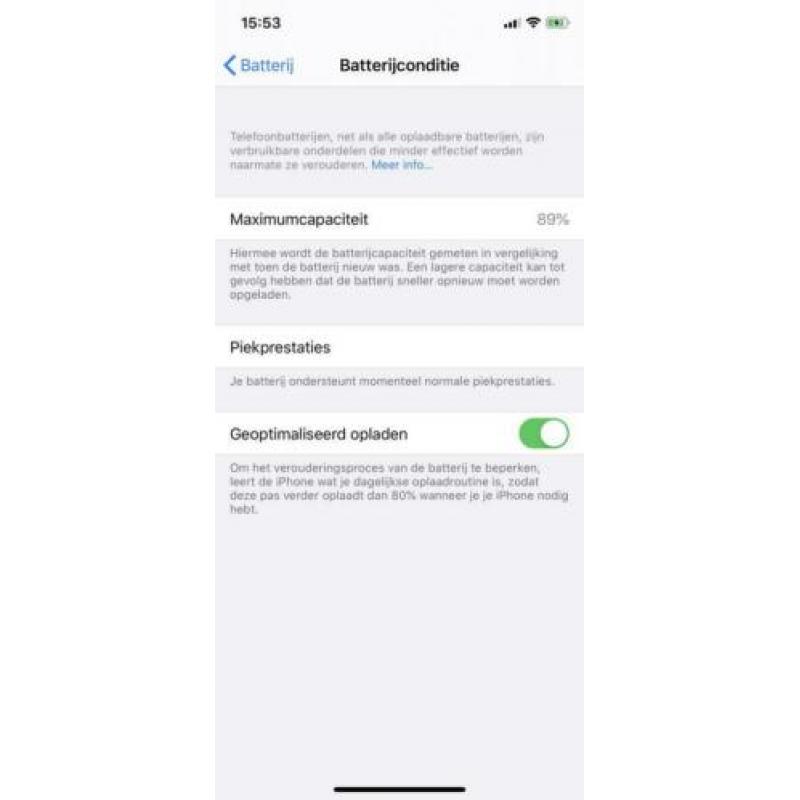 iPhone X 64GB wit, compleet + zeer netjes, FaceID werkt niet