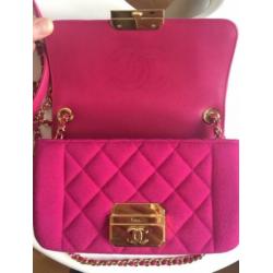 Authentieke Chanel tas, mini flap bag