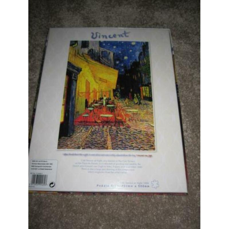 Puzzel - Masters serie - Vincent van gogh Cafe Terrace at Ni