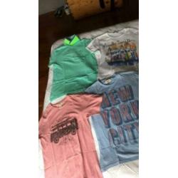 4 Heren merk shirts maat S: Tommy Hilfiger, Paul Smith, Scot