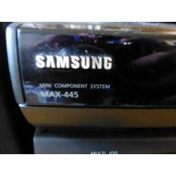 Samsung Max 445 midi stereo set speakers afstandsbediening