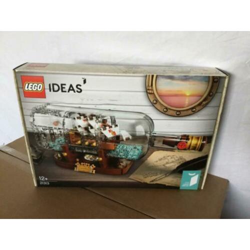 Lego Ideas 21313 Schip in een fles Nieuw en verzegeld.