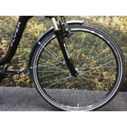 Nieuwe Flyer T5.1 damesfiets middenmotor toerfiets