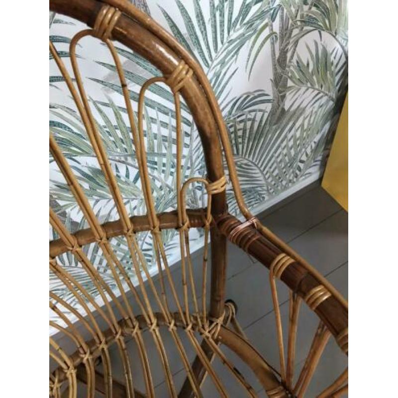 Retro rotan stoeltje