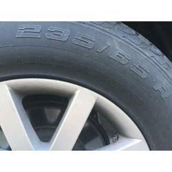 set velgen met 4 zomerbanden - Volvo xc90
