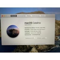 Krachtige Macbook Pro Retina 15 inch i7 (inruil mogelijk)