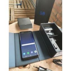 Samsung Galaxy S8 64gb MidnightBlack IN ABSOLUTE NIEUWSTAAT!