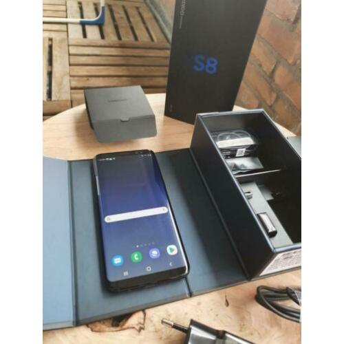 Samsung Galaxy S8 64gb MidnightBlack IN ABSOLUTE NIEUWSTAAT!