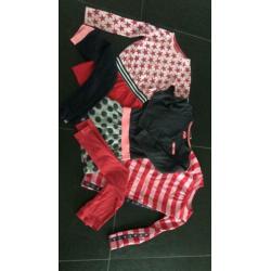 Complete set Z8 jurkjes met leggings maat 116/122
