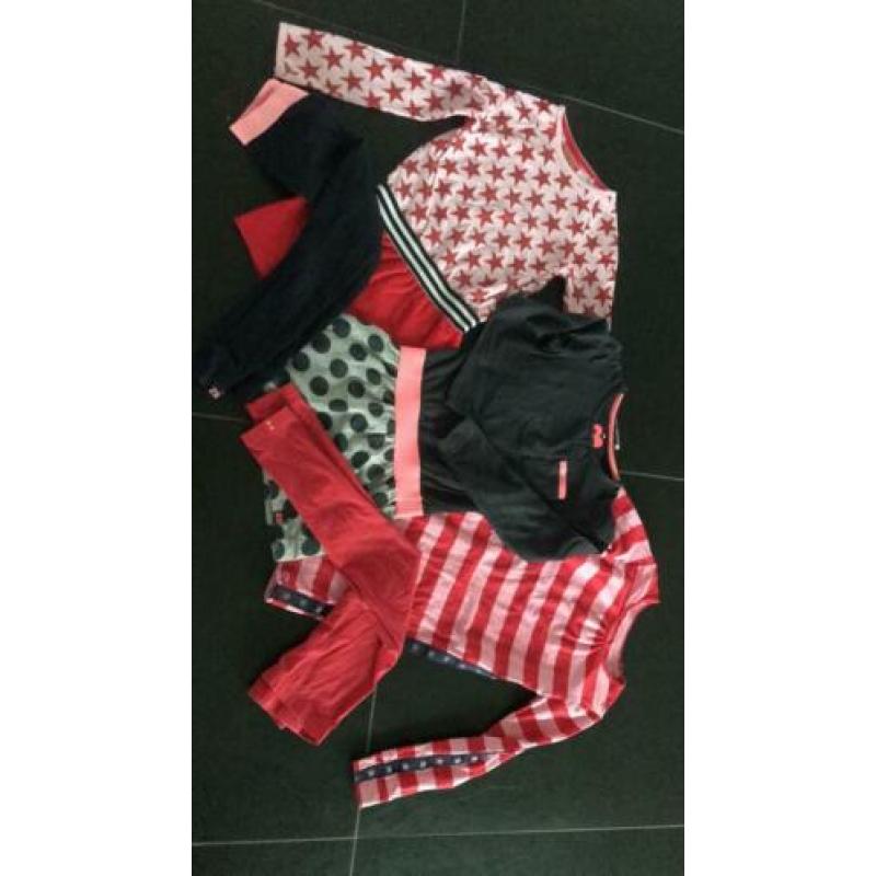 Complete set Z8 jurkjes met leggings maat 116/122