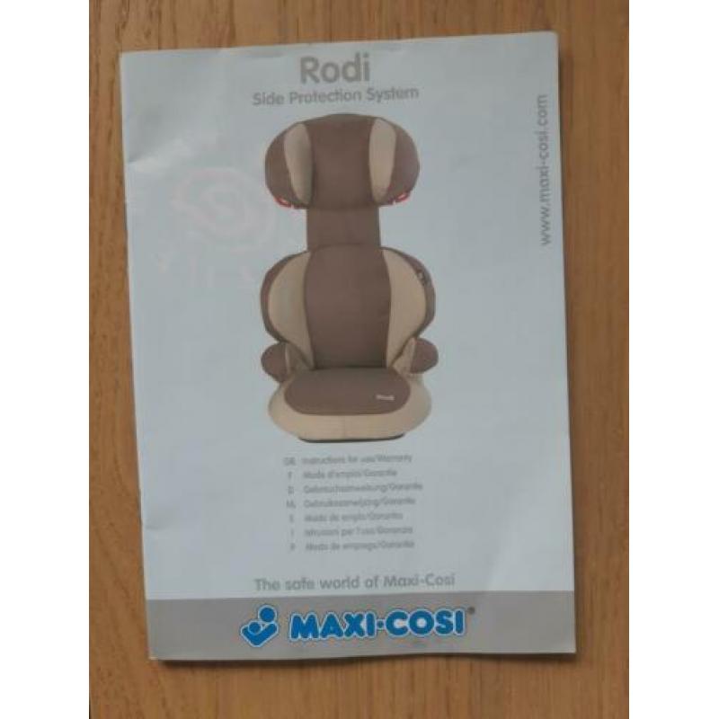 Maci Cosi Rodi te koop in grijs zwart