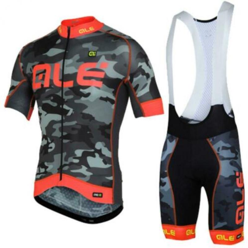 Alé Camouflage Rood - wielerkleding / fietskleding
