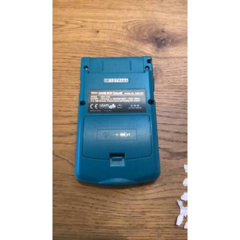 Gameboy Colorado blauw met 5 spellen