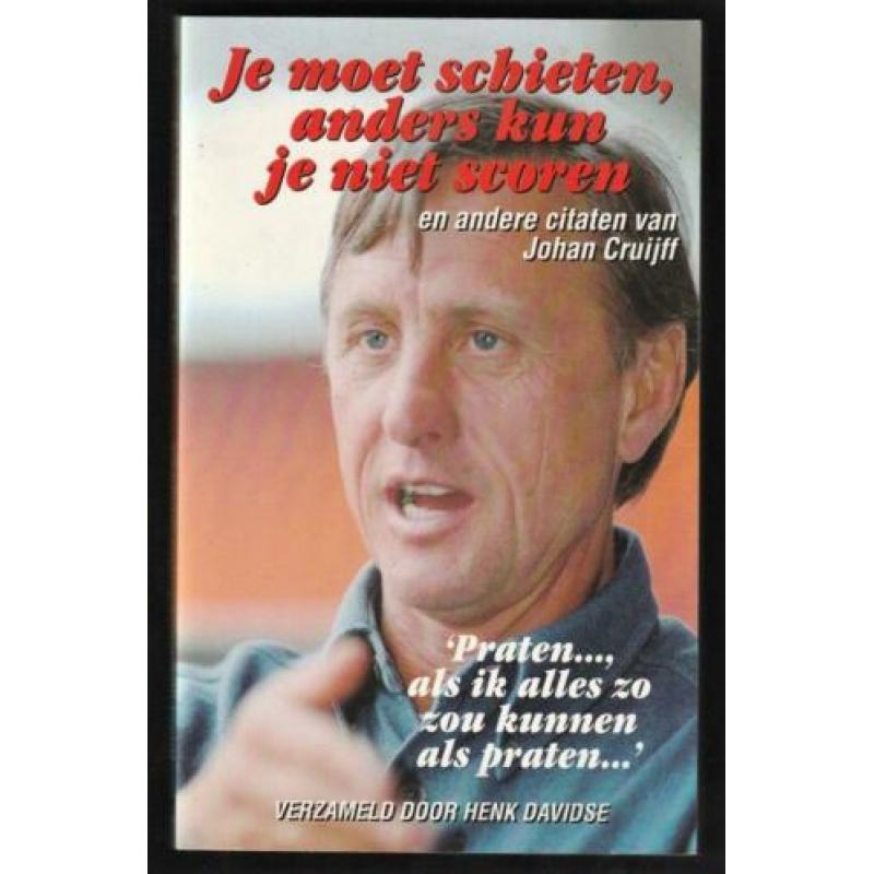 JOHAN CRUIJFF - 5 boeken