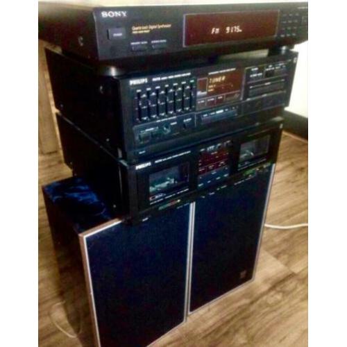Philips / Sony radio - Cass. Set