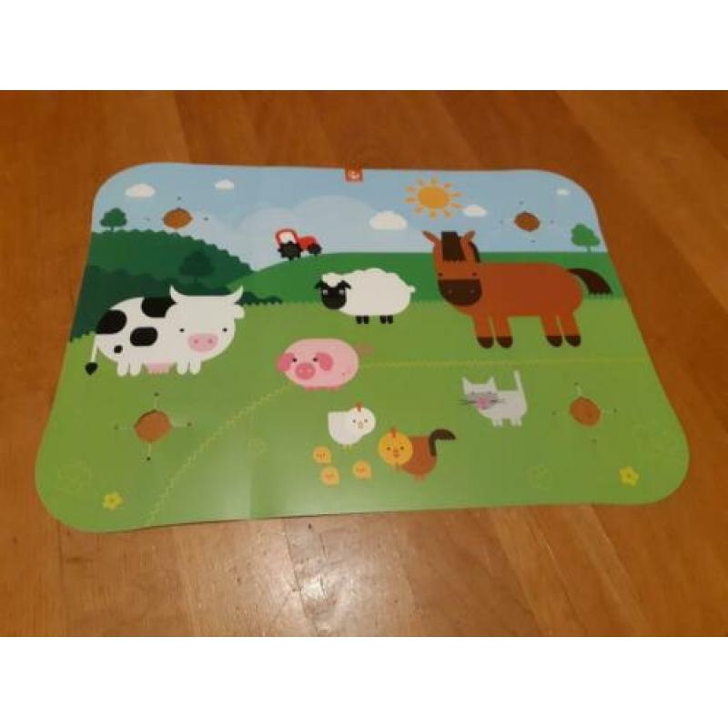 2 stokke tafelbladen inclusief 4 prints.