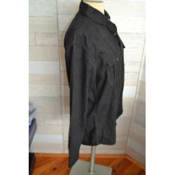 zwarte jeans blouse van tom tompson - M - nieuw. n58