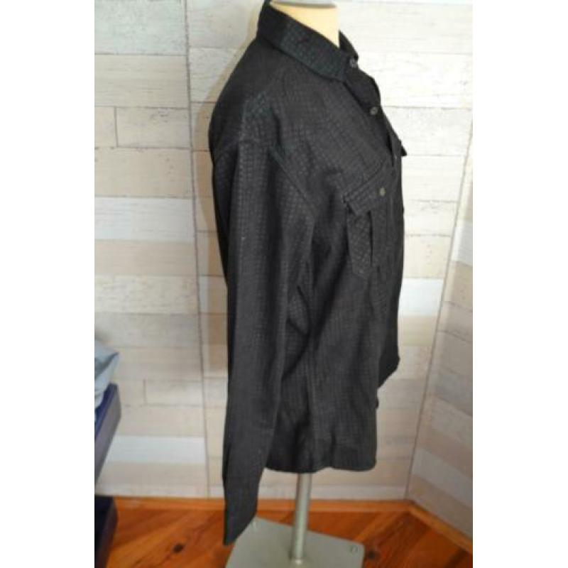 zwarte jeans blouse van tom tompson - M - nieuw. n58