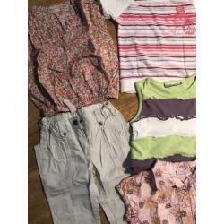 Leuk pakketje meisjes kleding maat 92