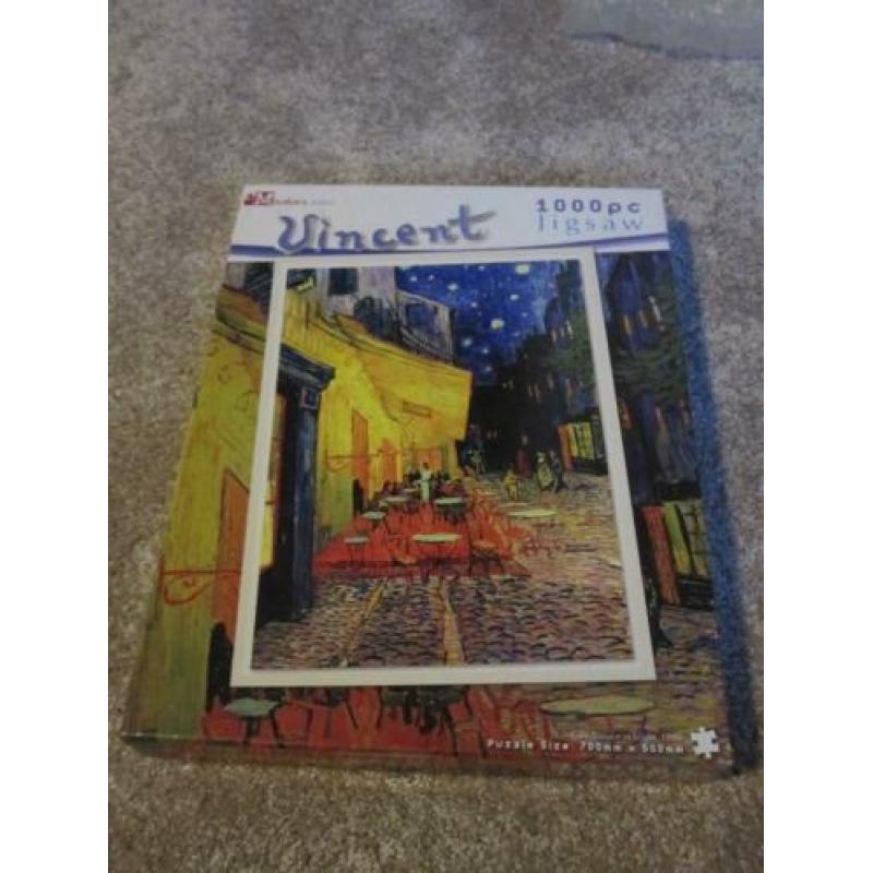 Puzzel - Masters serie - Vincent van gogh Cafe Terrace at Ni