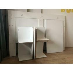 Ikea Brimnes hoofdeinde met ingebouwde nachtkastjes ( wit )