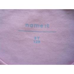 NAME IT Zomerse lange maxi jurk, mt 128 roze