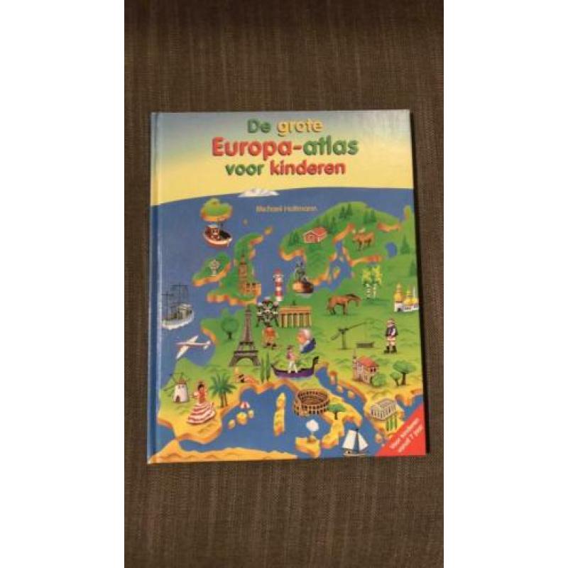 De grote Europa-atlas voor kinderen voor kinderen vanaf 7 jr