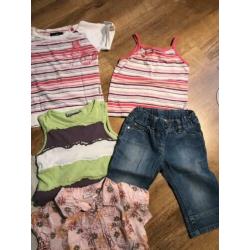 Leuk pakketje meisjes kleding maat 92
