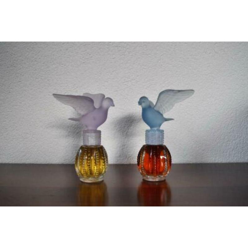 Vintage Delegar Parfum Duif 1980