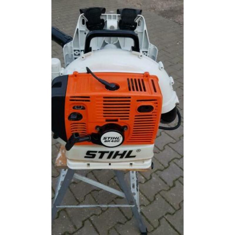 STIHL BR 420 Bladblazer ruggedragen