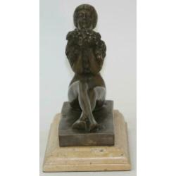 Antoine Bofill - origineel beeld van een meisje - Art Deco