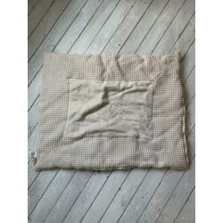 Koeka boxkleed Runa Tea rose/pebble 77x97 cm