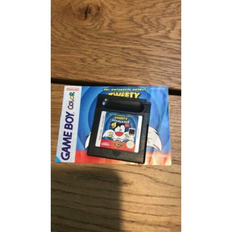 Gameboy Colorado blauw met 5 spellen