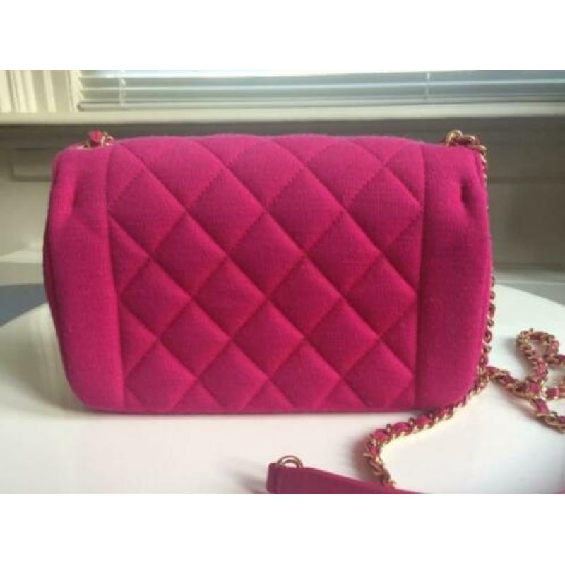 Authentieke Chanel tas, mini flap bag