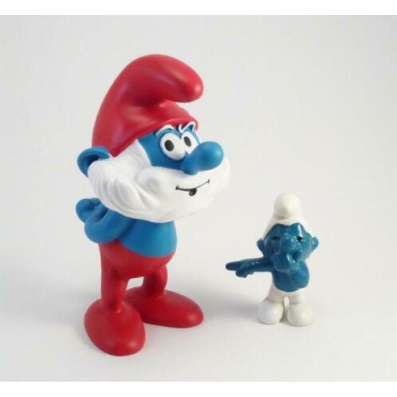 XL Grote Smurf Plastoy en div. modellen Smurfen // NIEUW!