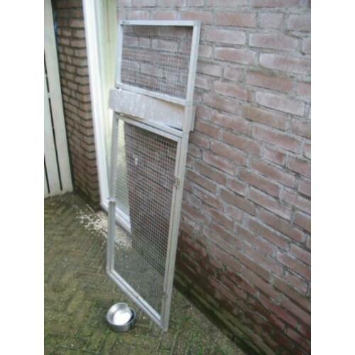 aluminium gaaspanelen om voliere of kooi te maken